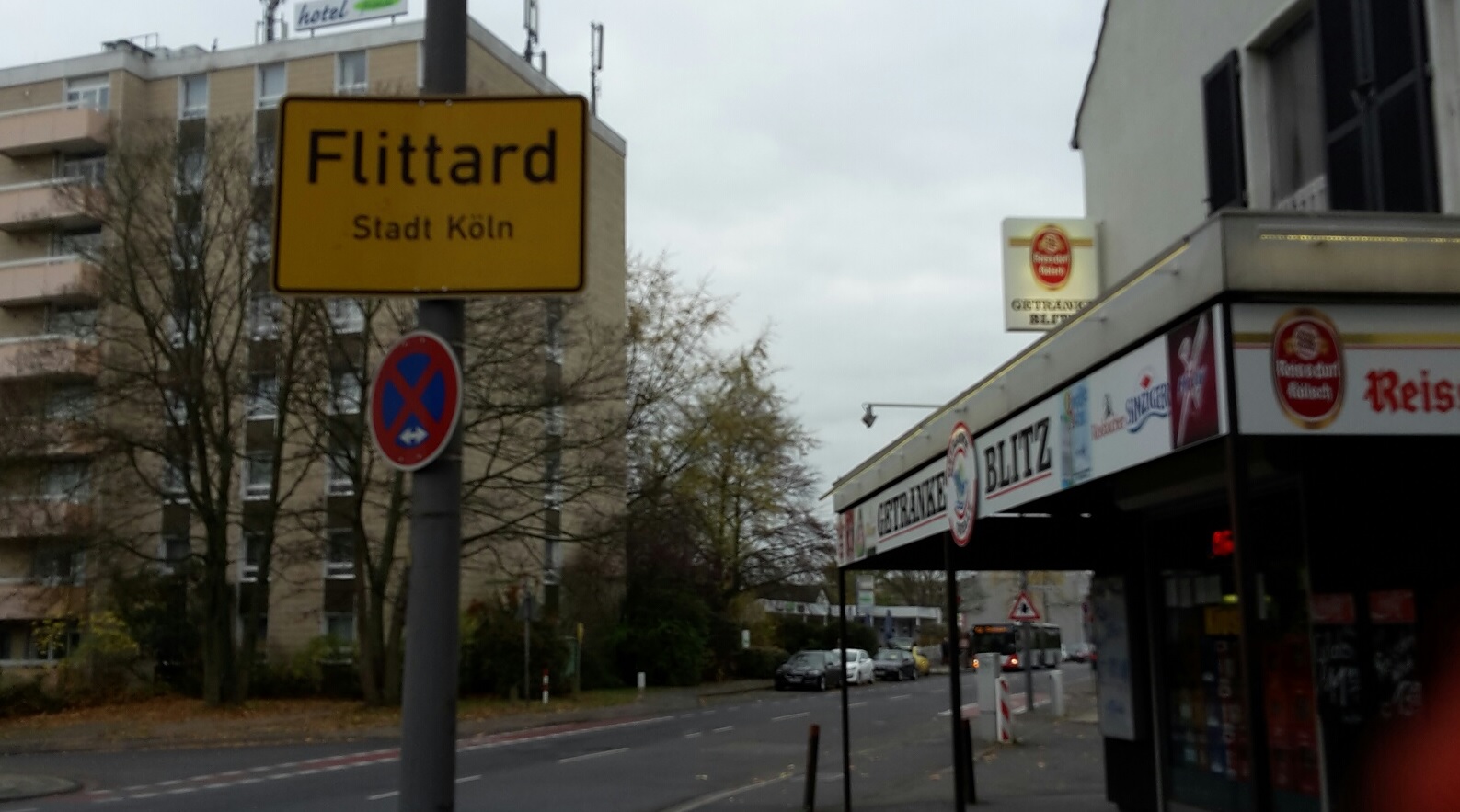 Köln Flittard Ortseingang