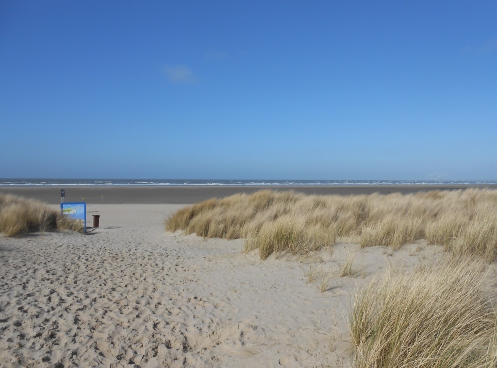 Sandstrand in Ouddorp (Zeeland)